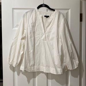 J Crew White Top